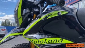 Мотоцикл Motoland ENDURO ST 250 NEON (165FMM) черный/зеленый