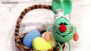 Амигуруми: схема Пасхальная корзинка | Игрушки вязаные крючком