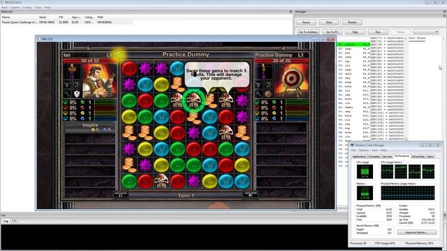 RPCS3 WIP - Puzzle Quest: Challenge of the Warlords - Ingame! смотреть онлайн