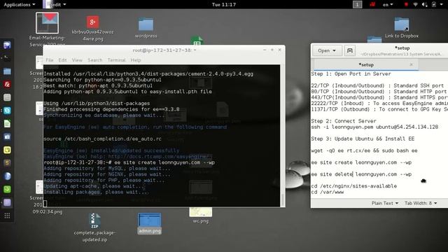 Install Easy Engine - Worpress - Nginx - Ubuntu смотреть онлайн