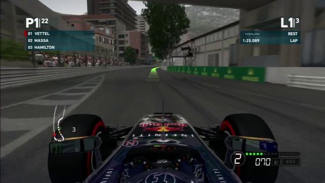 F1 2014 Gameplay Monaco Grand Prix Infiniti Red Bull Racing PS3 HD смотреть онлайн