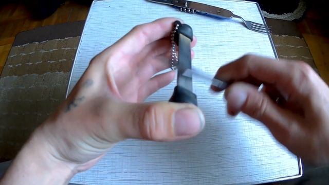 Походная вилка ложка. Какая цена, такое и качество смотреть онлайн