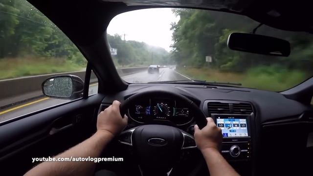 2017 Ford Fusion SPORT POV ! The fastest Ford Fusion ever made ! смотреть онлайн