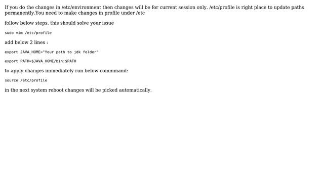 $JAVA_HOME resets after every terminal login (4 Solutions!!) смотреть онлайн