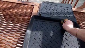 Дешёвый способ.Чернитель резины своими руками Глицерин+Вода