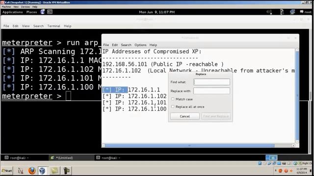 Metasploit Hacking into Intranet from using a Internet facing machine DEMO смотреть онлайн