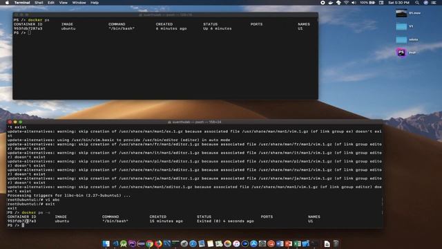D03 - Lệnh Docker exec, lưu container thành image với commit, xuất image ra file смотреть онлайн