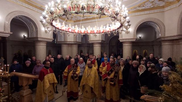 Лития об упокоении безвинно погибших от руки вражия в городе Днепр 14 января 2023 года. смотреть онлайн