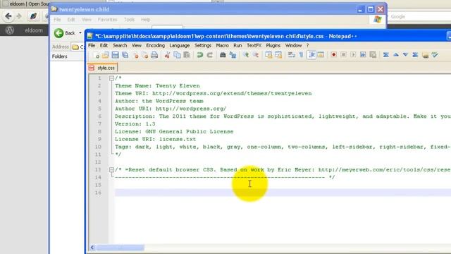 WordPress Theme Editing Basics for TwentyTen & TwentyEleven Default Themes смотреть онлайн