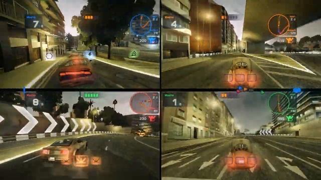 BLUR / Splitscreen 4 Players