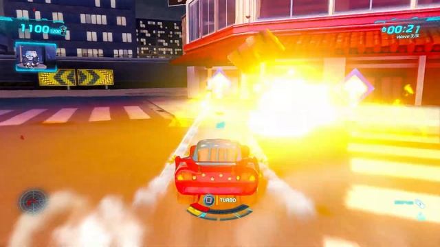 Cars 2 The Video Game | Daredevil Lightning - Hunter Mode | Tokyo Arena смотреть онлайн