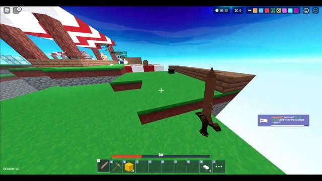 Trashing on Roblox Bedwars Anticheat | Vape V4 Script смотреть онлайн