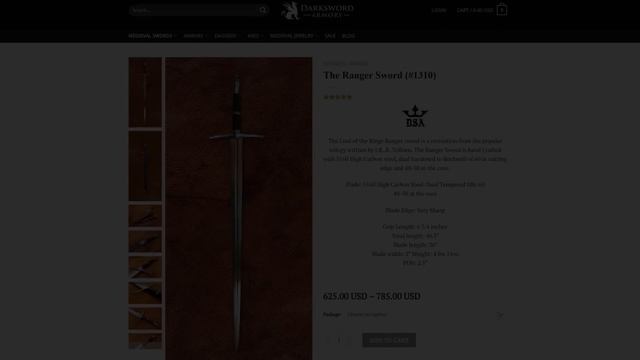 $200 VS $800 Lord of the Rings Swords - Battle Ready or FAKE? смотреть онлайн