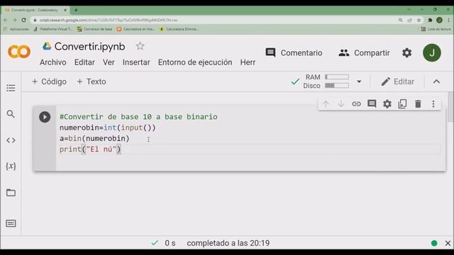 Cómo convertir de base 10 a base binario utilizando Python? смотреть онлайн