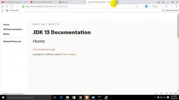 How to Download and Install Java JDK 13  on Windows 10  and set JAVA HOME path in less than 5 minut