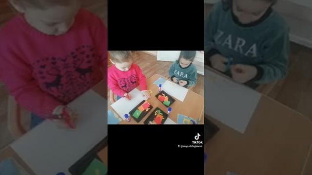 Аппликация в старшей группе на тему: "Сказочная птица."Воспит.Клепец Н.Н. смотреть онлайн