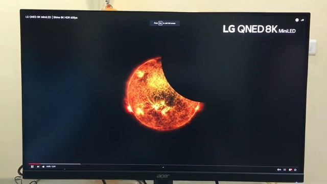 Review of Acer Nitro VG271U 27 inch IPS WQHD (2560x1440) IPS Gaming Monitor I 144Hz Refresh Rate смотреть онлайн