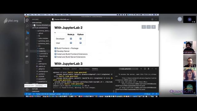 jupyterlab extensions quirkshop - migrating versions смотреть онлайн