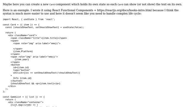 React - Event handling on mapped button (2 Solutions!!) смотреть онлайн