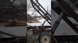 уаз самосвал, уаз 3303 , двигаемся потихоньку . воздухом проверено✔