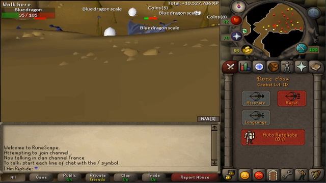 Blue Dragons Money Making Guide (250k-500kP/H) - Old School Runescape смотреть онлайн