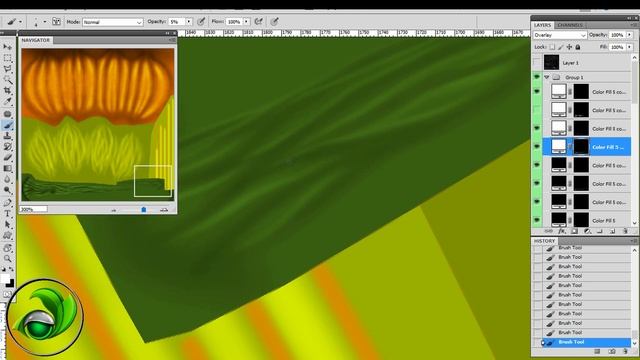 Game Artist | Speed Painting Texture Pumpkin Halloween | Game Design смотреть онлайн