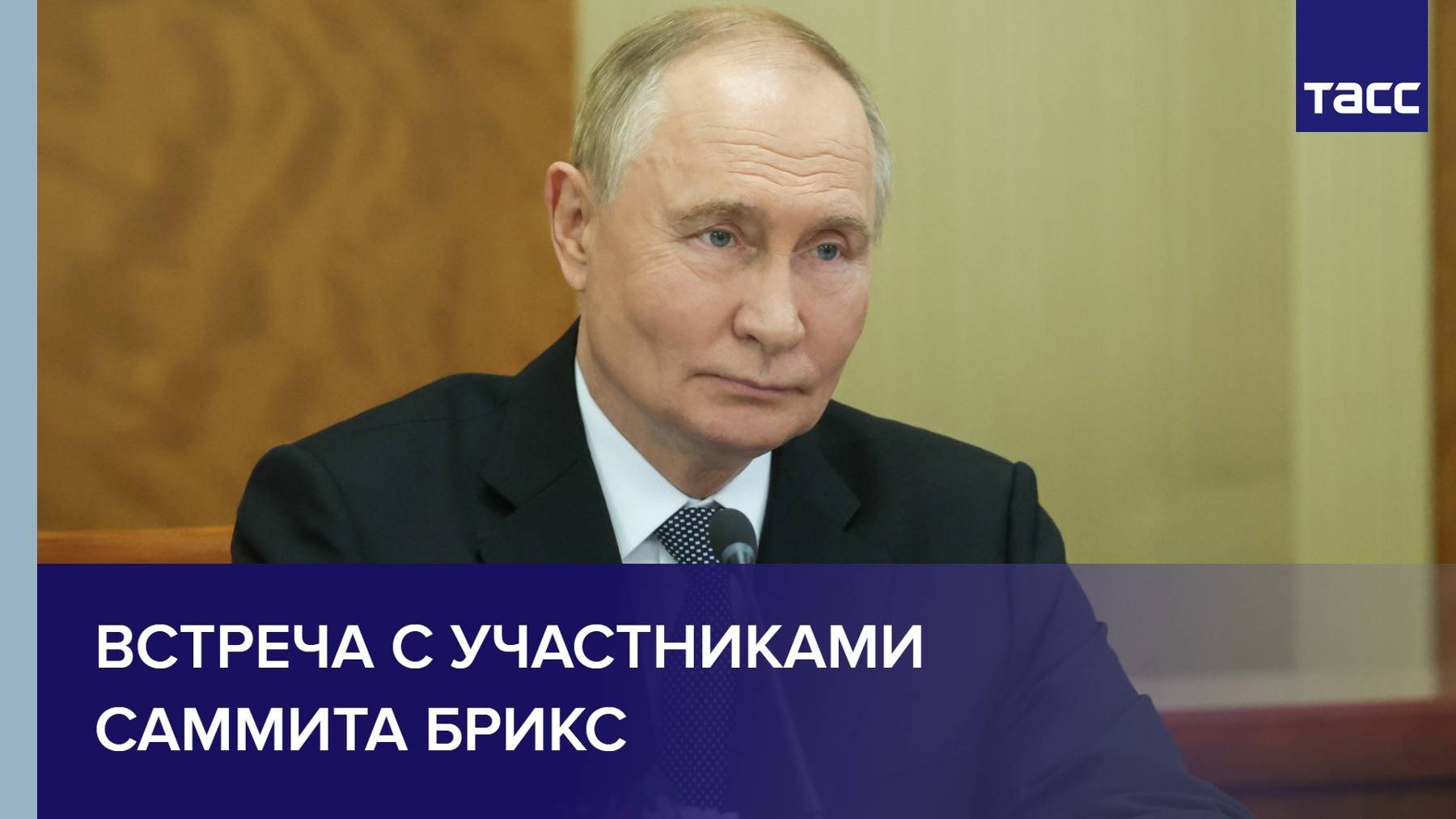 Встреча с участниками саммита БРИКС