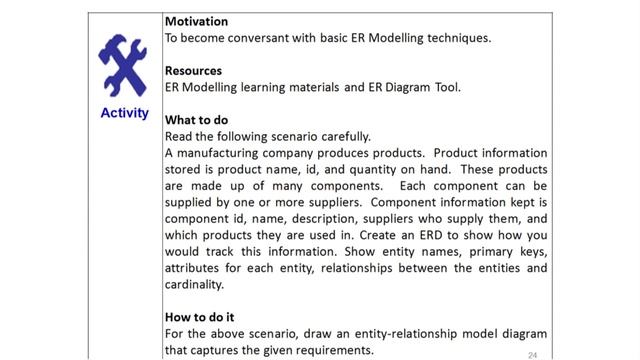 LECTURE 20: INTRODUCTION TO DATABASES - ACTIVITIES AND REVIEW QUESTIONS смотреть онлайн