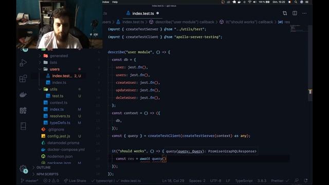 GraphQL : Ecrire des tests [NodeJs, Typescript, Apollo Server, Prisma] [FR] смотреть онлайн