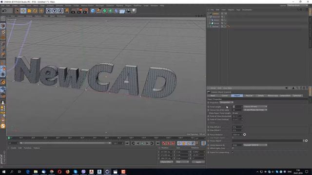 Сворачивание текста в Cinema 4D - Видео уроки по Cinema 4D смотреть онлайн
