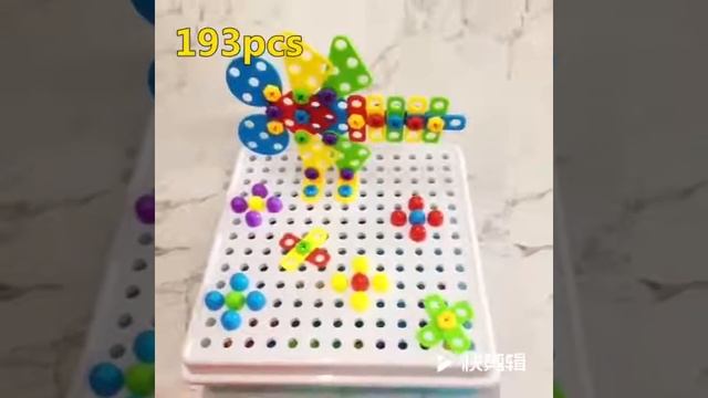 Children Drill Toy Building 3D Disassembly Screw Puzzle learn Toolbox 149/193Pcs смотреть онлайн