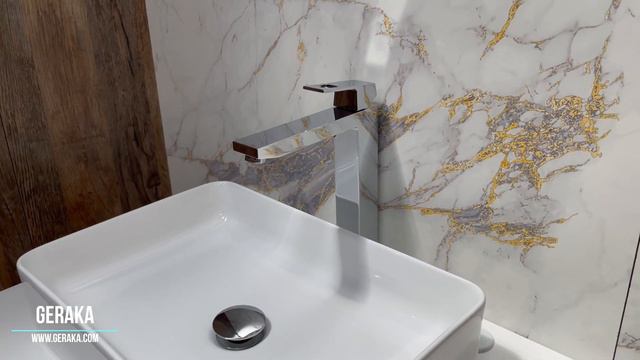 Висок хромиран смесител за баня Grohe Eurocube смотреть онлайн