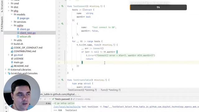 Golang. Live code #11. Создание и развитие опенсорс проекта wscan смотреть онлайн