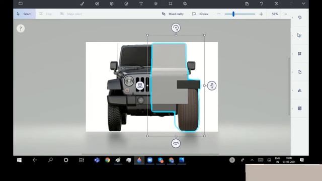 How to Model / Draw the "Jeep Wrangler" in Paint 3D | Simply Draw Cars смотреть онлайн