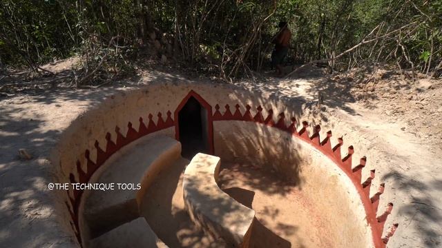 Build Underground House And Waterslide To Swimming Pools