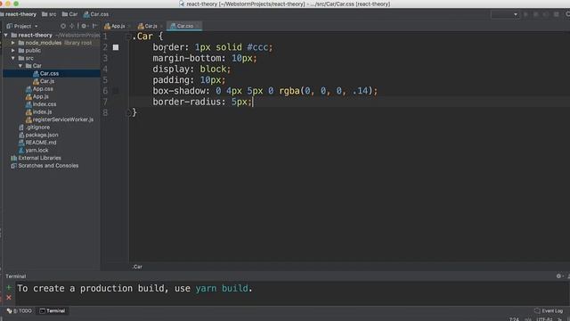Блок 4. React Стилизация компонентов Урок 2. Подключение CSS смотреть онлайн