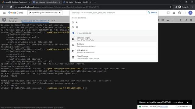 AlloyDB - Database Fundamentals || #GSP1083 || #qwiklabs solution смотреть онлайн