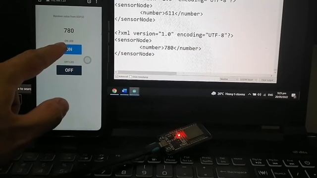 XML on ESP32 web server смотреть онлайн