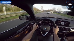 BMW 5 Series G30 520d POV Test Drive by AutoTopNL