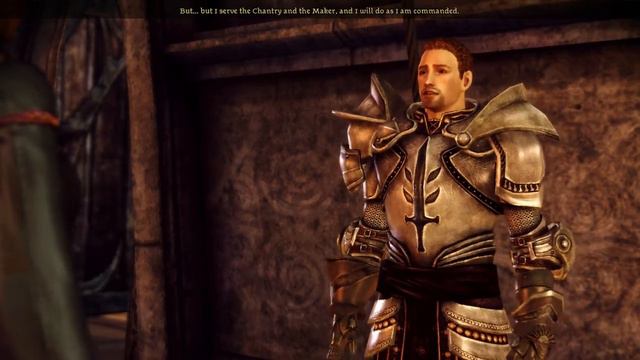 Dragon Age: Origins - "I should go" (Cullen & Warden Amell) смотреть онлайн