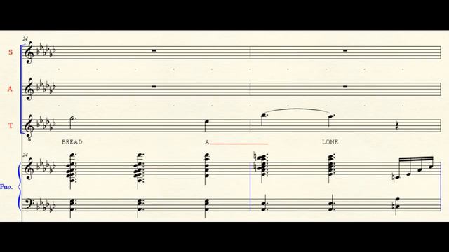 Music Score of BYRON BROWN'S LENT GOSPEL ACCLAMATION. смотреть онлайн