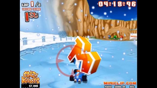 Crazy Karts - Walkthrough Completo смотреть онлайн