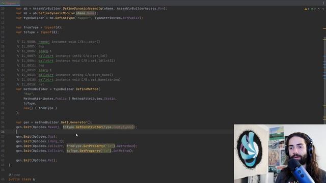 AutoMapper Clone using C# IL Code Generators смотреть онлайн