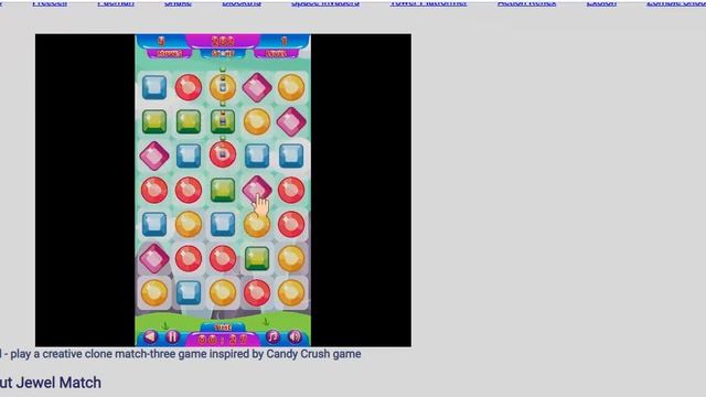 Jewel Match - color matching game смотреть онлайн