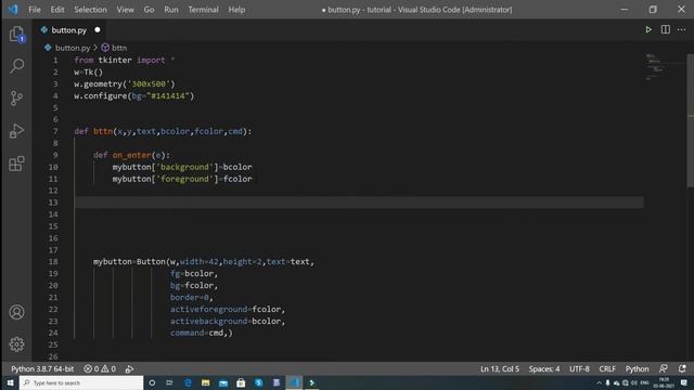 Add a Touch of Animation to Your Tkinter Buttons: A Step-by-Step Tutorial [WARNING: AMAZING] смотреть онлайн