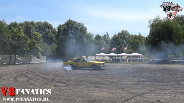 Caprice Taxi Burnout.