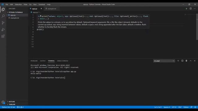 Python Tutorial 1 | Python Programming смотреть онлайн