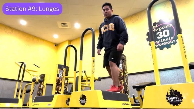 Planet Fitness 30 Minute Circuit (PF EXPRESS WORKOUT WALKTHROUGH!) смотреть онлайн