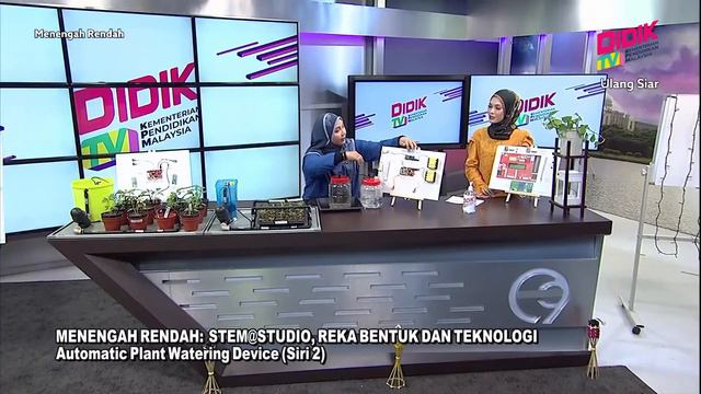 Menengah Rendah (Ting. 1 - 3) | Reka Bentuk Dan Teknologi: Automatic Plant Watering Device (Siri 2) смотреть онлайн