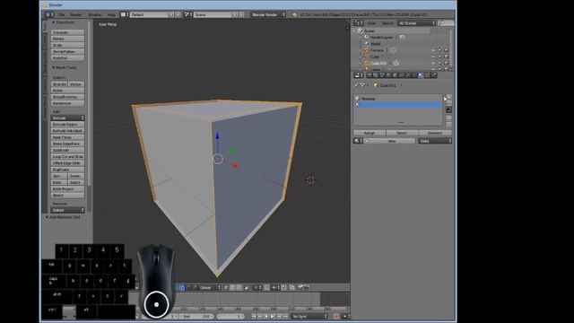 How to make cartoon edge for Blender 2.79b, except Blender Freestyle. смотреть онлайн